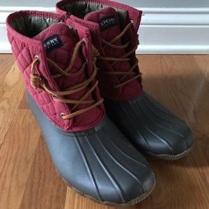 Sperry Saltwater Quilted Duck Boots